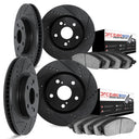 Dynamic Friction 8604-20006 Disc Brake Kit - Front and Rear