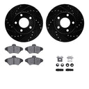 Dynamic Friction 8612-54000 Disc Brake Kit - Front