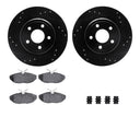 Dynamic Friction 8612-54004 Disc Brake Kit - Rear