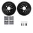 Dynamite Friction 8612-63006 Disc Brake Kit - Rear