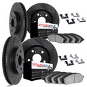 Dynamic Friction 8614-31024 Disc Brake Kit - Front and Rear