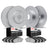 Dynamite Friction 9504-80016 Disc Brake Kit - Front and Rear