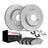 Dynamite Friction 9612-73017 Disc Brake Kit - Front