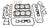 DJ Rock HGS645 Engine Cylinder Head Gasket Set