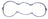 DJ Rock VC403 Engine Valve Cover Gasket Set