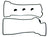 DJ Rock VC523G Engine Valve Cover Gasket Set