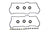 DJ Rock VC958G Engine Valve Cover Gasket Set