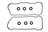 DJ Rock VC960G Engine Valve Cover Gasket Set