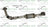 Davico 16037 Catalytic Converter - Center