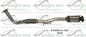 Davico 16118 Catalytic Converter - Center
