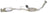 Davico 16125 Catalytic Converter - Rear