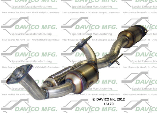 Davico 16129 Catalytic Converter - Rear