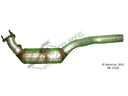 Davico 17103 Catalytic Converter - Left