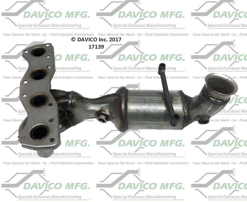 Davico 17139 Catalytic Converter - Front