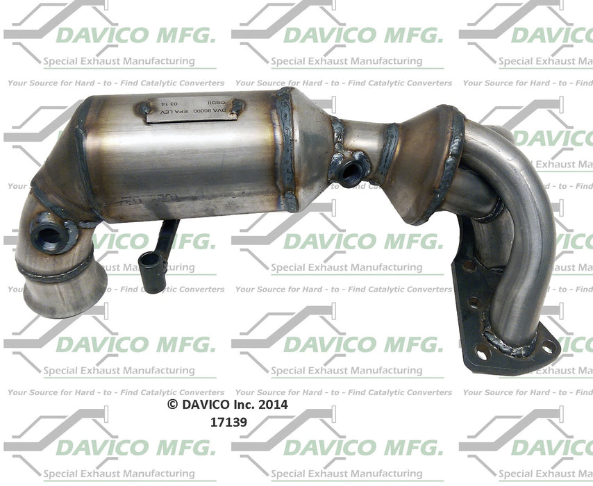 Davico 17139 Catalytic Converter - Front