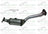 Davico 17152 Catalytic Converter - Center