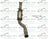 Davico 17192 Catalytic Converter - Left