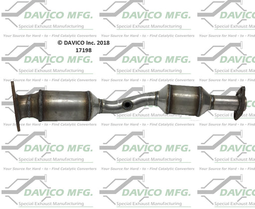 Davico 17198 Catalytic Converter - Rear