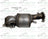 Davico 17304 Catalytic Converter - Front Right
