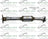 Davico 17353 Catalytic Converter - Front