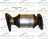 Davico 17431 Catalytic Converter - Front, Front Left or Front Right