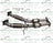 Davico 17444 Catalytic Converter - Rear