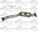 Davico 17552 Catalytic Converter - Center