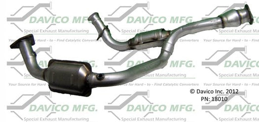 Davico 18010 Catalytic Converter - Center or Front