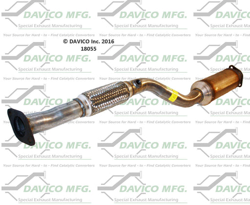 Davico 18055 Catalytic Converter - Rear