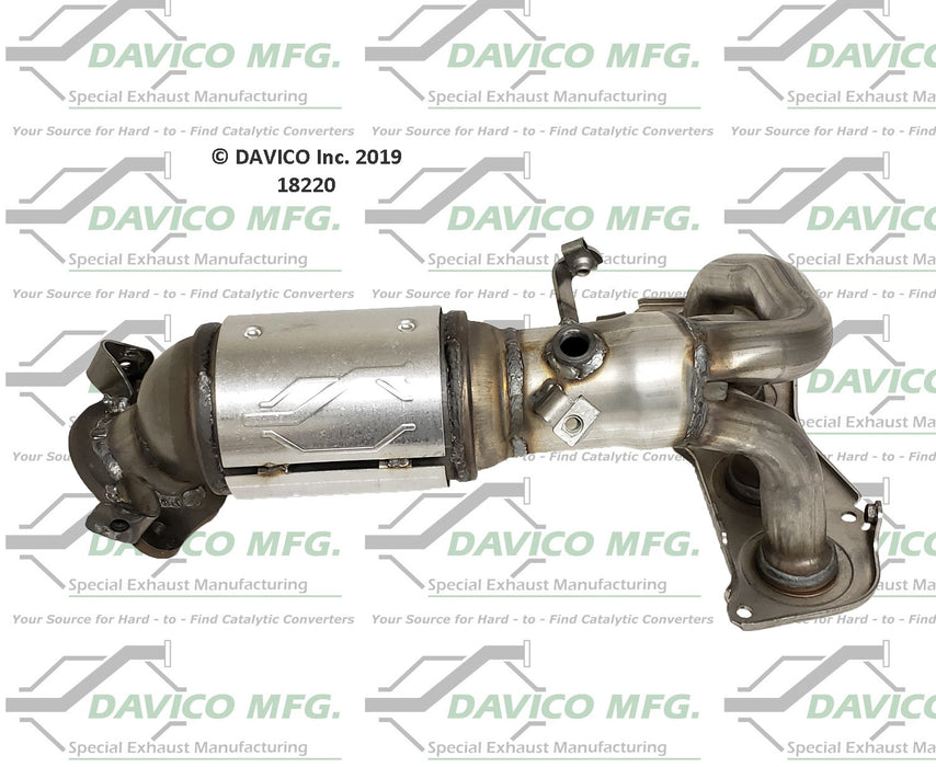 Davico 18220 Catalytic Converter - Front
