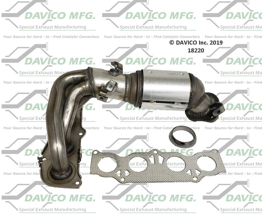 Davico 18220 Catalytic Converter - Front