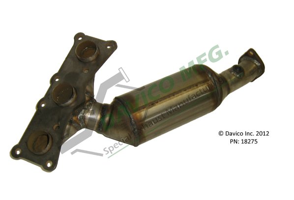 Davico 18275 Catalytic Converter - Rear