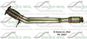 Davico 18357 Catalytic Converter - Rear