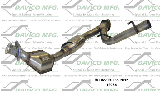 Davico 19036 Catalytic Converter - Right