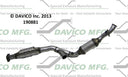 Davico 190881 Catalytic Converter - Front Left
