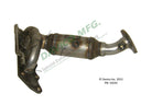 Davico 19242 Catalytic Converter - Front