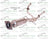 Davico 19351 Catalytic Converter - Center