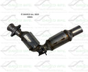 Davico 19661 Catalytic Converter - Right