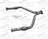 Davico 320362 Exhaust Y Pipe - Front