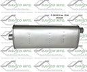 Davico 491633 Exhaust Muffler - Center