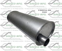 Davico 921422 Exhaust Muffler - Center