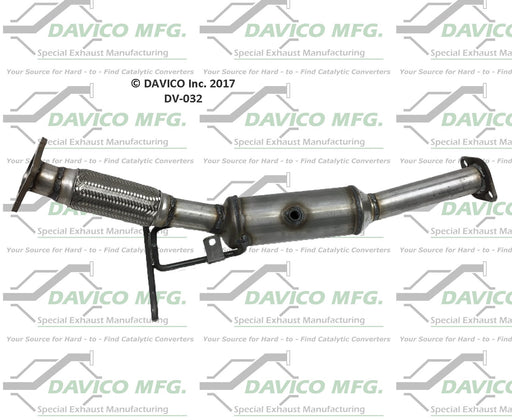Davico DV-032 Catalytic Converter - Rear