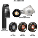 Dayco 5061030K1 Serpentine Belt Drive Component Kit - Main Drive