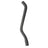 Dayco 72059 Radiator Coolant Hose - Coolant Reservoir or Lower - Tee To Reservoir