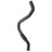 Dayco 72109 Radiator Coolant Hose - Lower, Upper - Cap To Engine or Upper - Filler Neck To Engine