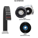 Dayco D70973K1 Serpentine Belt Drive Component Kit - Main Drive