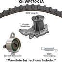 Dayco WP070K1A Engine Timing Belt Kit with Water Pump