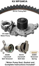 Dayco WP154K1A Engine Timing Belt Kit with Water Pump