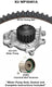 Dayco WP184K1A Engine Timing Belt Kit with Water Pump