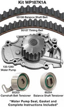 Dayco WP187K1A Engine Timing Belt Kit with Water Pump